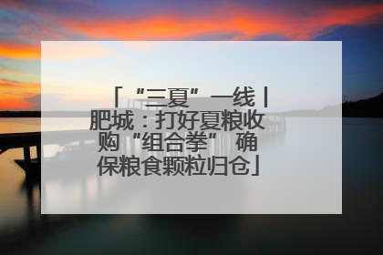 “三夏”一线丨肥城：打好夏粮收购“组合拳” 确保粮食颗粒归仓