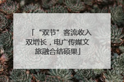 “双节”客流收入双增长，电广传媒文旅融合结硕果