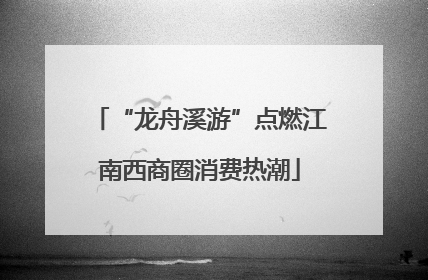 “龙舟溪游”点燃江南西商圈消费热潮