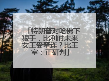 特朗普对哈佛下狠手，比利时未来女王受牵连？比王室：正研判