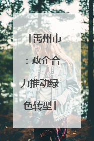 禹州市：政企合力推动绿色转型