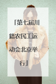 第七届川籍农民工运动会北京举行