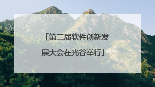 第三届软件创新发展大会在光谷举行