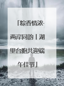 粽香情浓·两岸同韵丨湖里台胞共迎端午佳节