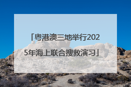 粤港澳三地举行2025年海上联合搜救演习