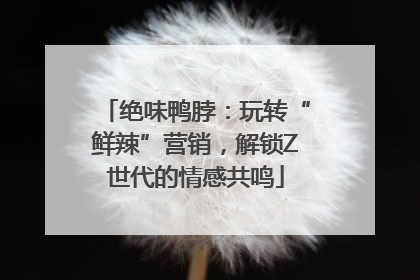 绝味鸭脖：玩转“鲜辣”营销，解锁Z世代的情感共鸣