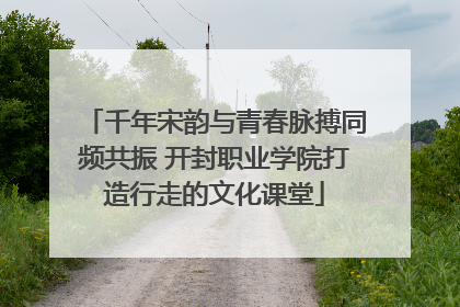 千年宋韵与青春脉搏同频共振 开封职业学院打造行走的文化课堂
