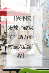 兴平镇：发放“致富羊”助力乡村振兴启新程