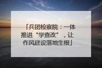兵团检察院：一体推进“学查改”，让作风建设落地生根