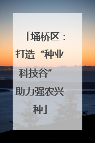 埇桥区：打造“种业科技谷” 助力强农兴种