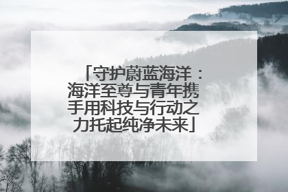 守护蔚蓝海洋：海洋至尊与青年携手用科技与行动之力托起纯净未来