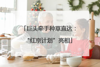 巨头牵手种草直达：“红京计划”亮相