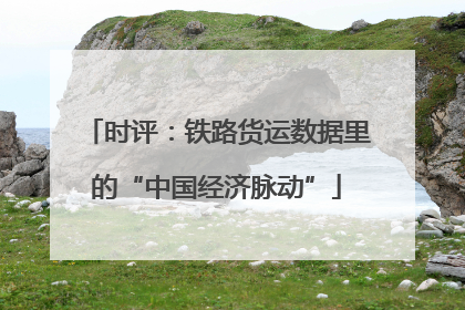 时评：铁路货运数据里的“中国经济脉动”