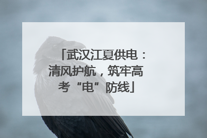 武汉江夏供电：清风护航，筑牢高考“电”防线