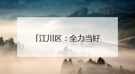 江川区：全力当好民营企业的“最强后盾”“最佳拍档”