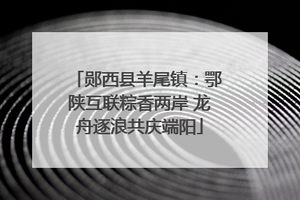 郧西县羊尾镇：鄂陕互联粽香两岸 龙舟逐浪共庆端阳