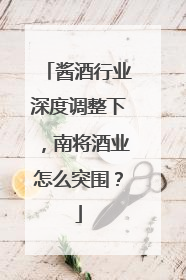 酱酒行业深度调整下，南将酒业怎么突围？