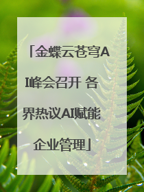 金蝶云苍穹AI峰会召开 各界热议AI赋能企业管理