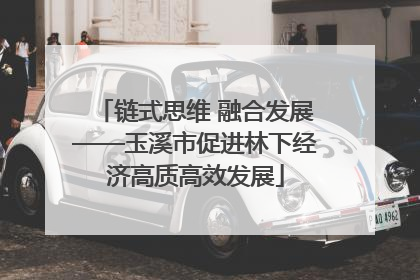 链式思维 融合发展——玉溪市促进林下经济高质高效发展