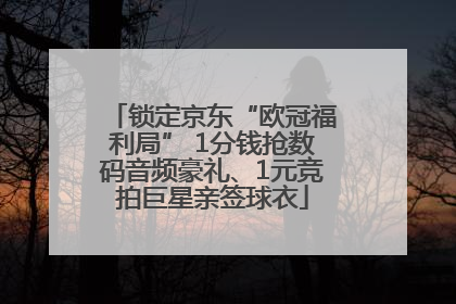 锁定京东“欧冠福利局” 1分钱抢数码音频豪礼、1元竞拍巨星亲签球衣