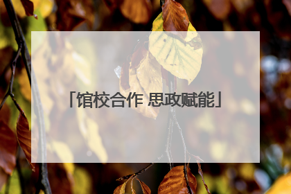 馆校合作 思政赋能