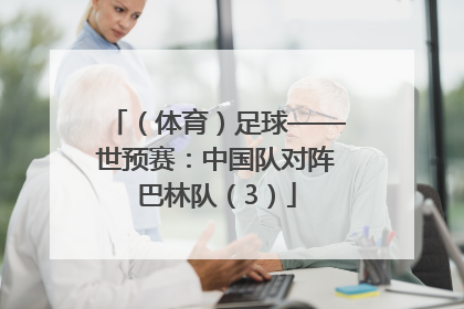 （体育）足球——世预赛：中国队对阵巴林队（3）