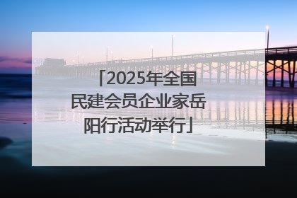 2025年全国民建会员企业家岳阳行活动举行