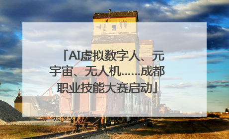 AI虚拟数字人、元宇宙、无人机……成都职业技能大赛启动
